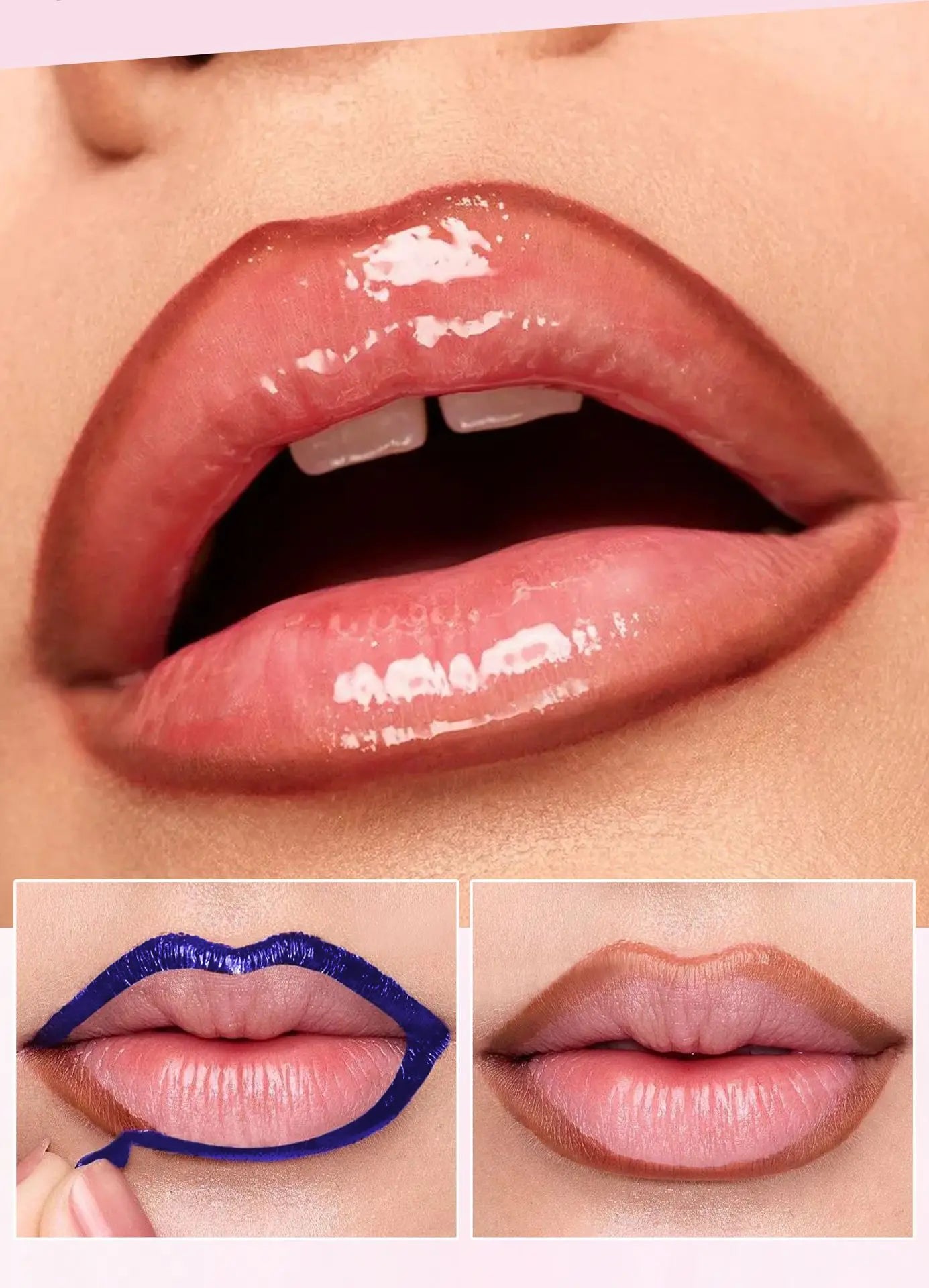 Double-Ended Peel-Off Lip Tint and Plumping Gloss - 9