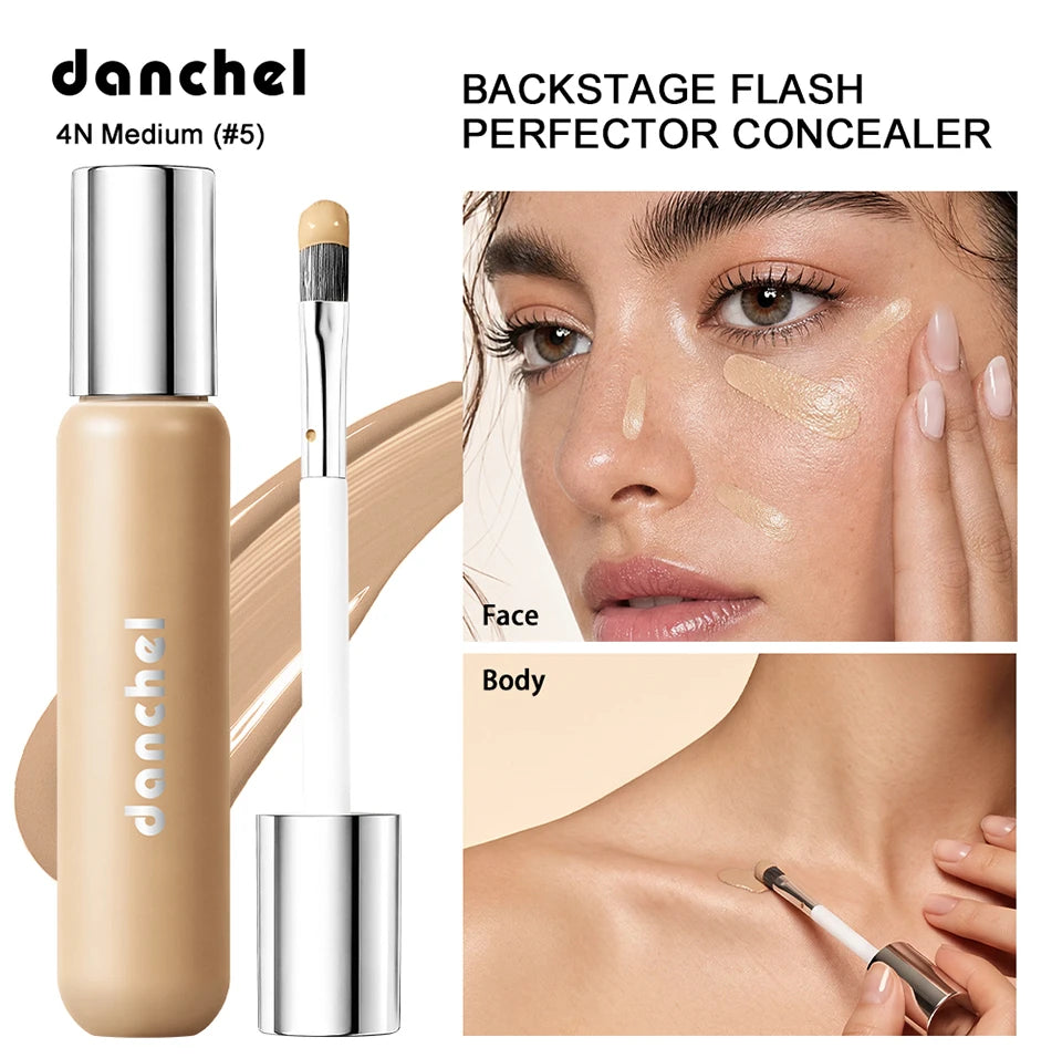 Full Coverage Waterproof Liquid Concealer for Face and Body
