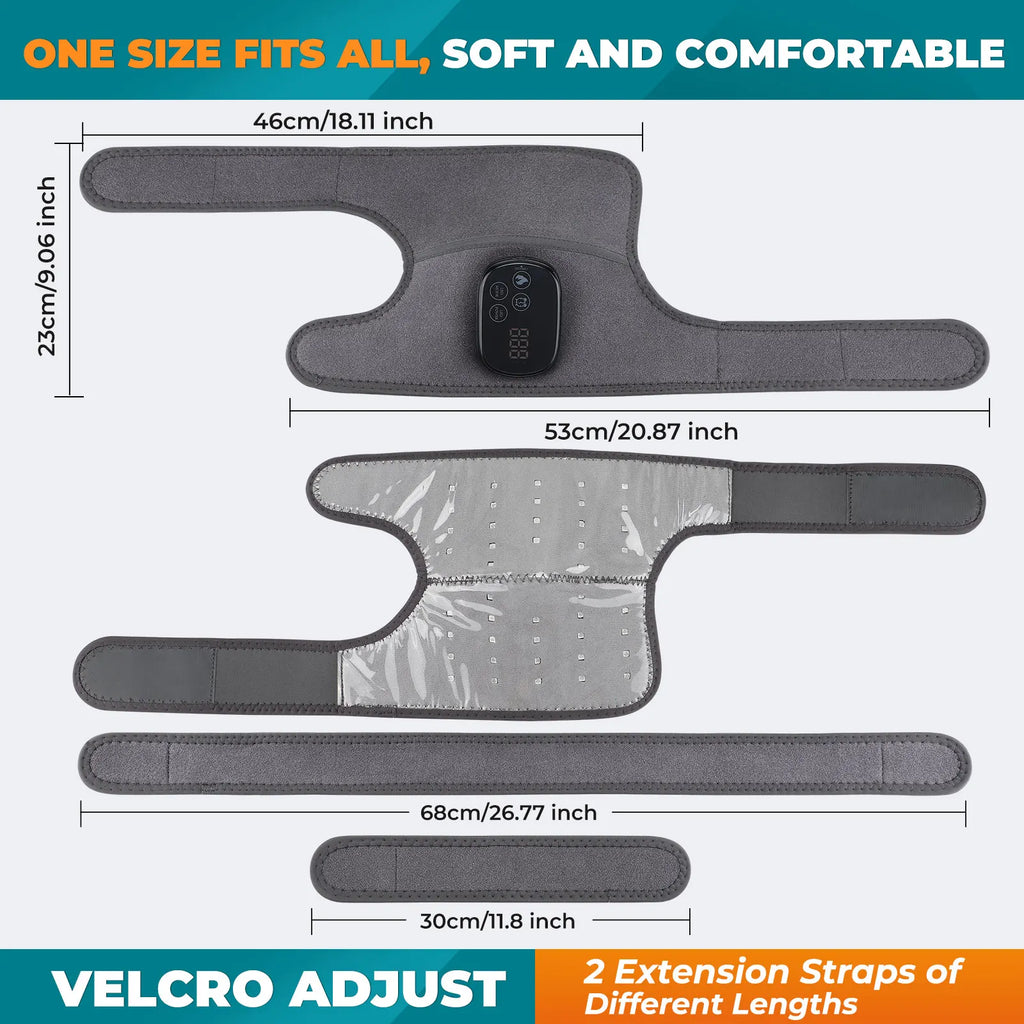 Cordless Heated Joint Therapy Wrap for Knee, Shoulder and Elbow