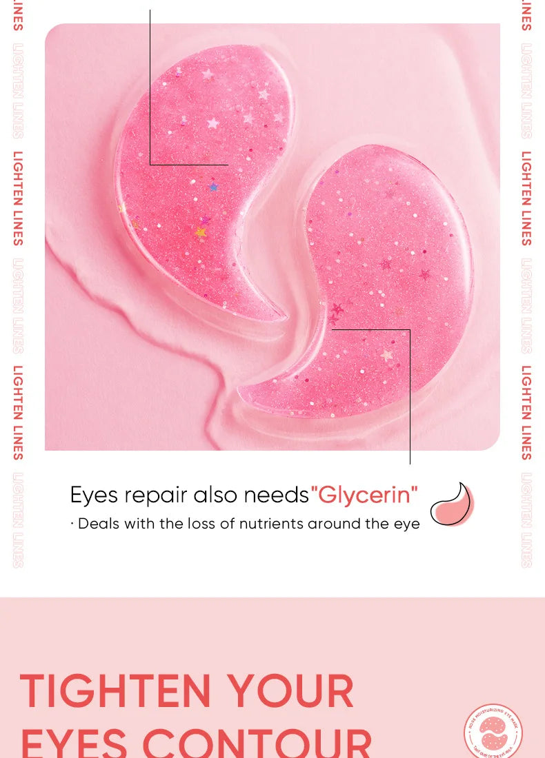 Rose Collagen Hydrating Eye Mask Patches