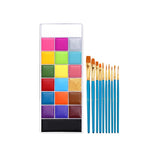 20-Color Professional Face and Body Painting Palette