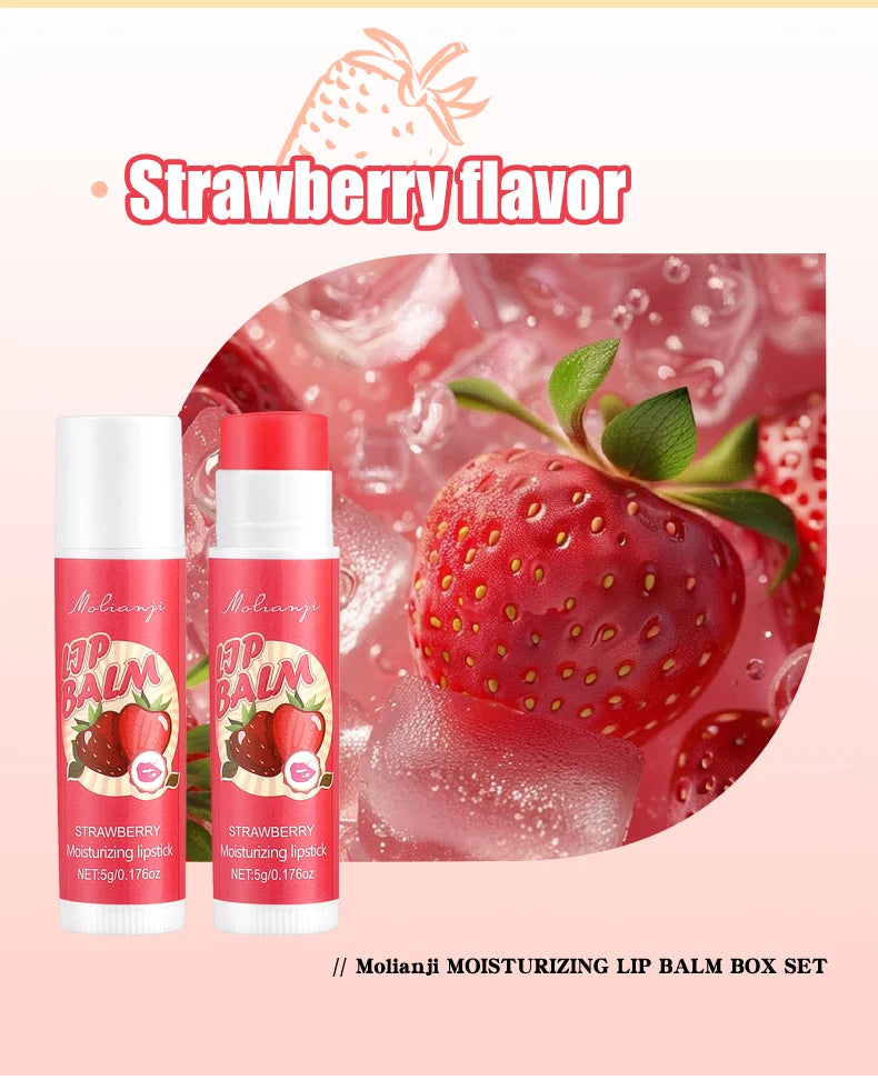 12-Piece Fruity Moisturizing Lip Balm Set for Dry Lips - 22