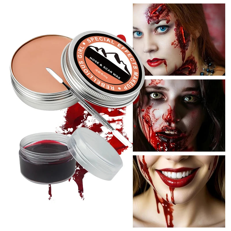 Special Effects Makeup Scar Wax for Halloween and Cosplay