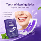Peroxide-Free Teeth Whitening Strips
