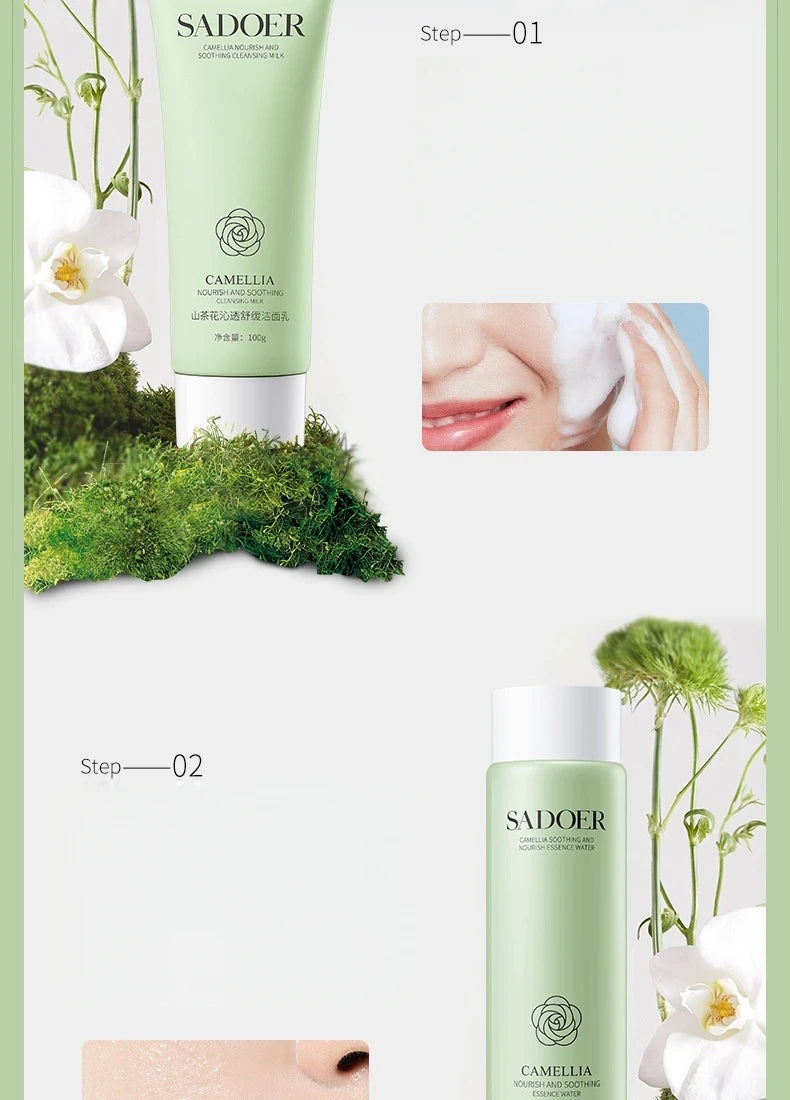 Camellia Nourishing and Soothing 6-Piece Skincare Set