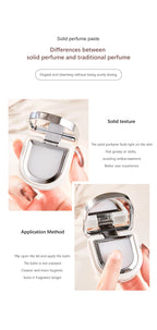 Long-Lasting Portable Solid Perfume Balm