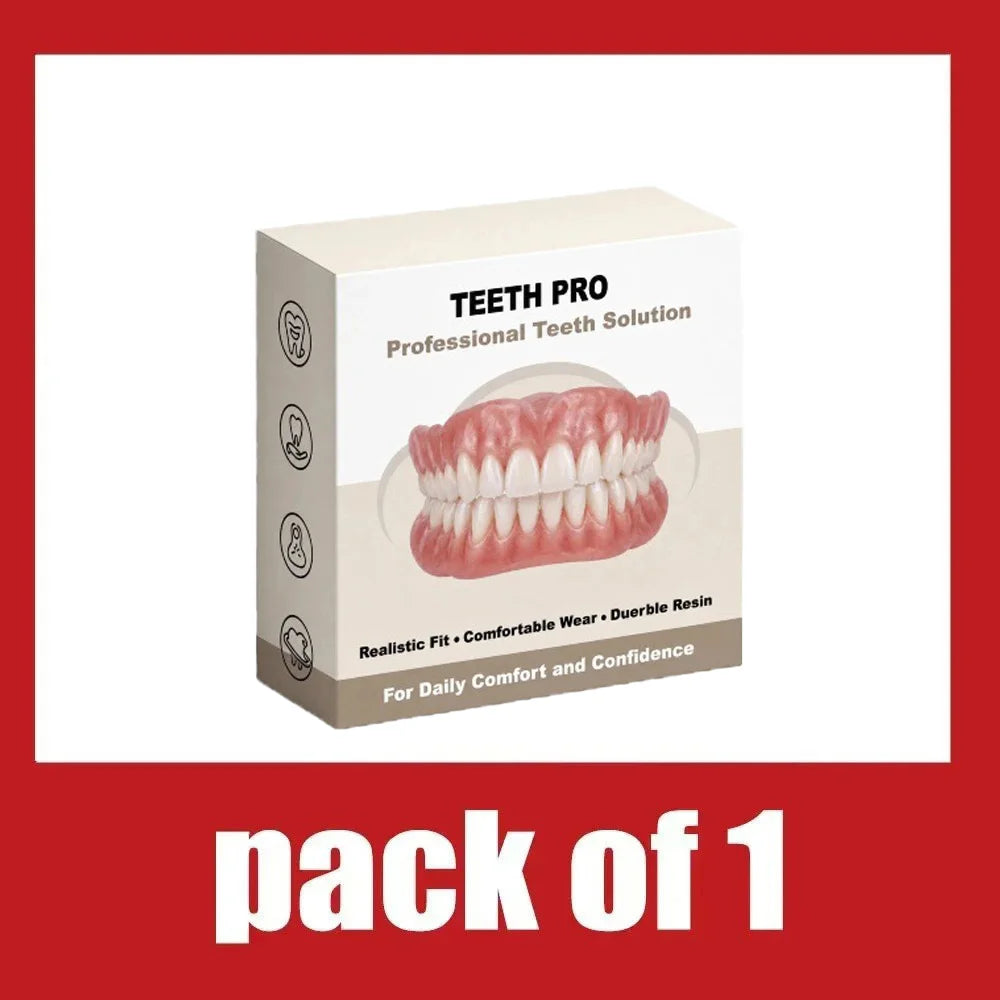 Instant Snap-On Cosmetic Teeth Veneers