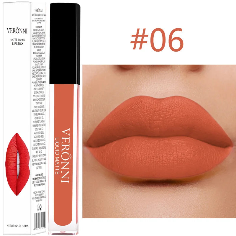 Waterproof Matte Liquid Lipstick Long-Lasting Lip Gloss