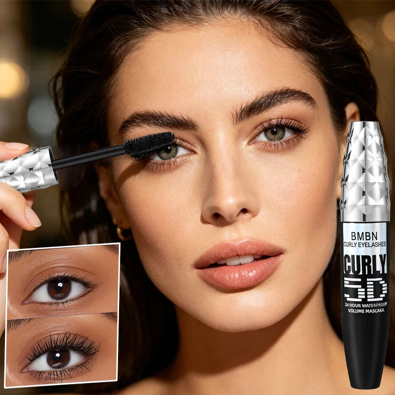 Waterproof 5D Volume Curling Mascara for Natural Lashes - 8