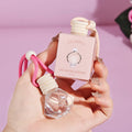 Pink Hanging Car Air Freshener Perfume Bottle