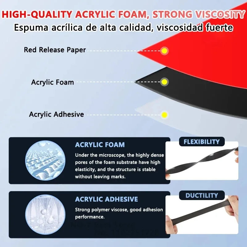 Extra Strong Double-Sided Adhesive Mounting Tape - 5