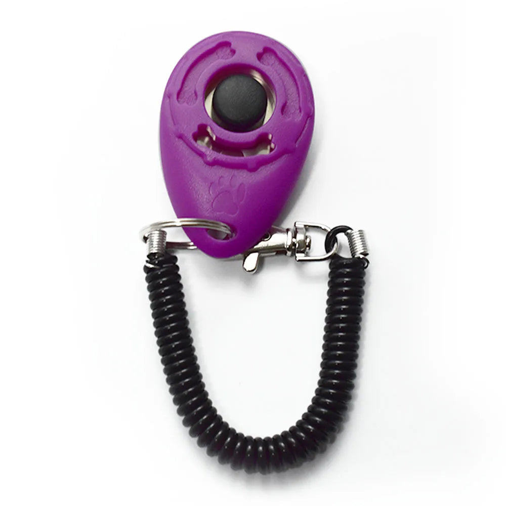 Portable Pet Training Clicker with Wrist Strap