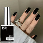 High-Pigment Black Gel Nail Polish