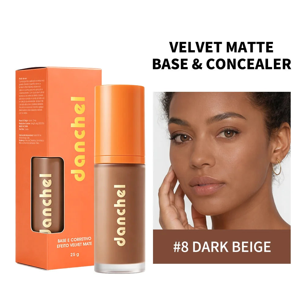 Velvet Matte Liquid Foundation and Concealer
