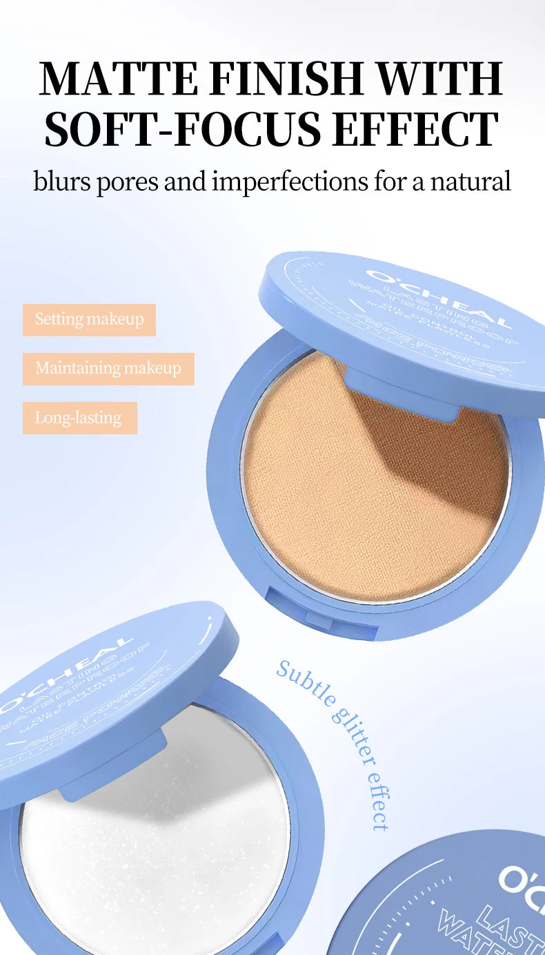 Waterproof Long-Lasting Pressed Setting Powder - 7