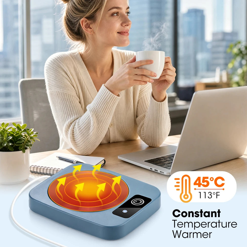 Electric Constant Temperature Beverage Mug Warmer Coaster