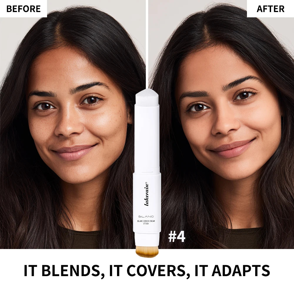 Color-Adapting Foundation Stick with Built-in Brush - 4