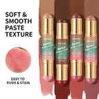 Dual-Ended Cream Bronzer and Blush Stick