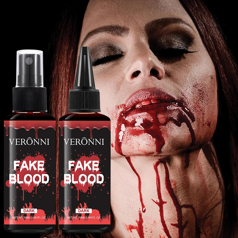 Realistic Fake Blood for Halloween Costumes and Pranks