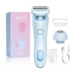 Pain-Free Electric Shaver for Women Body and Facial Hair