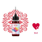 Long-Lasting Temporary Black Henna Tattoo Gel for Body Art