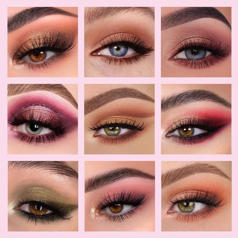 18-Color Professional Eyeshadow Palette for Versatile Makeup Looks