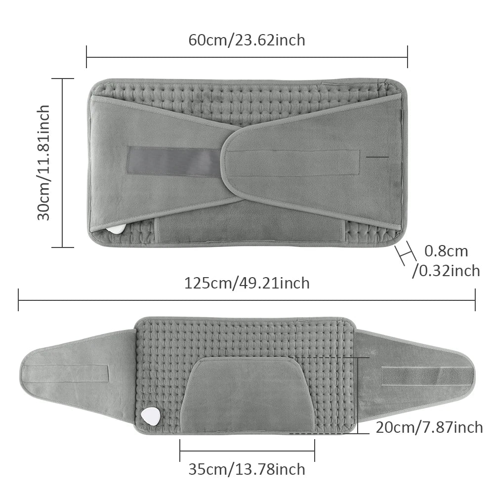 Electric Heated Waist and Back Support Belt