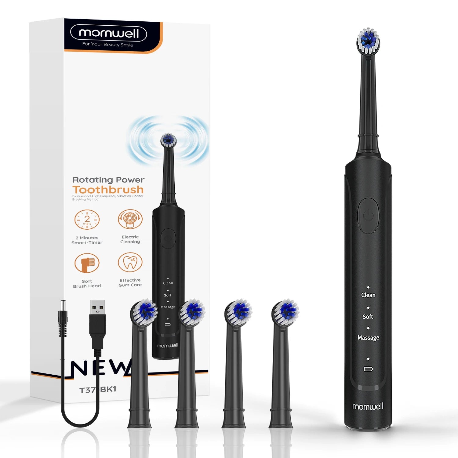 Rechargeable Electric Sonic Toothbrush for Deep Cleaning - 13