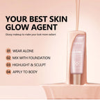 Hydrating Liquid Glow Foundation and Highlighter