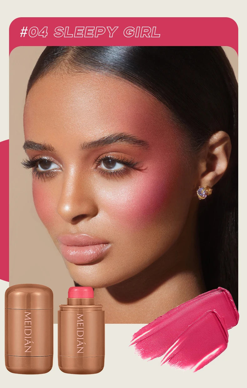 3-in-1 Hydrating Makeup Stick for Lips and Cheeks
