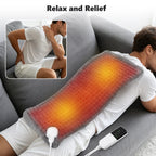 Electric Flannel Heating Pad for Pain Relief and Muscle Relaxation