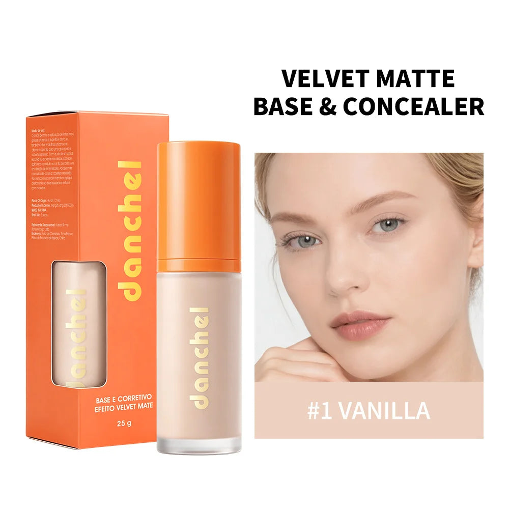 Velvet Matte Liquid Foundation and Concealer