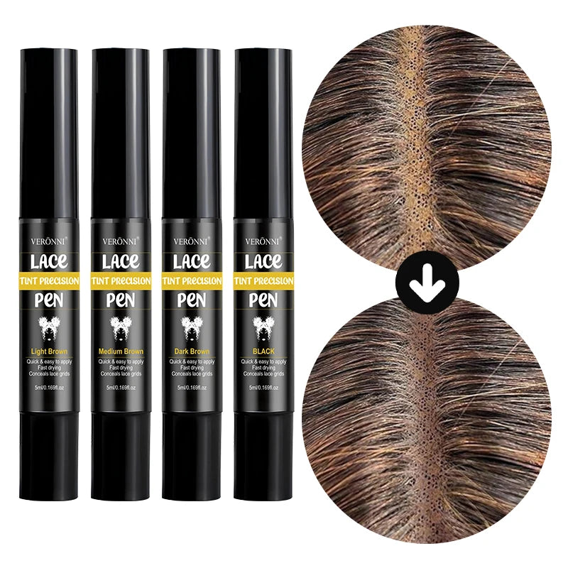 Tinted Lace Precision Parting Pen for Wigs