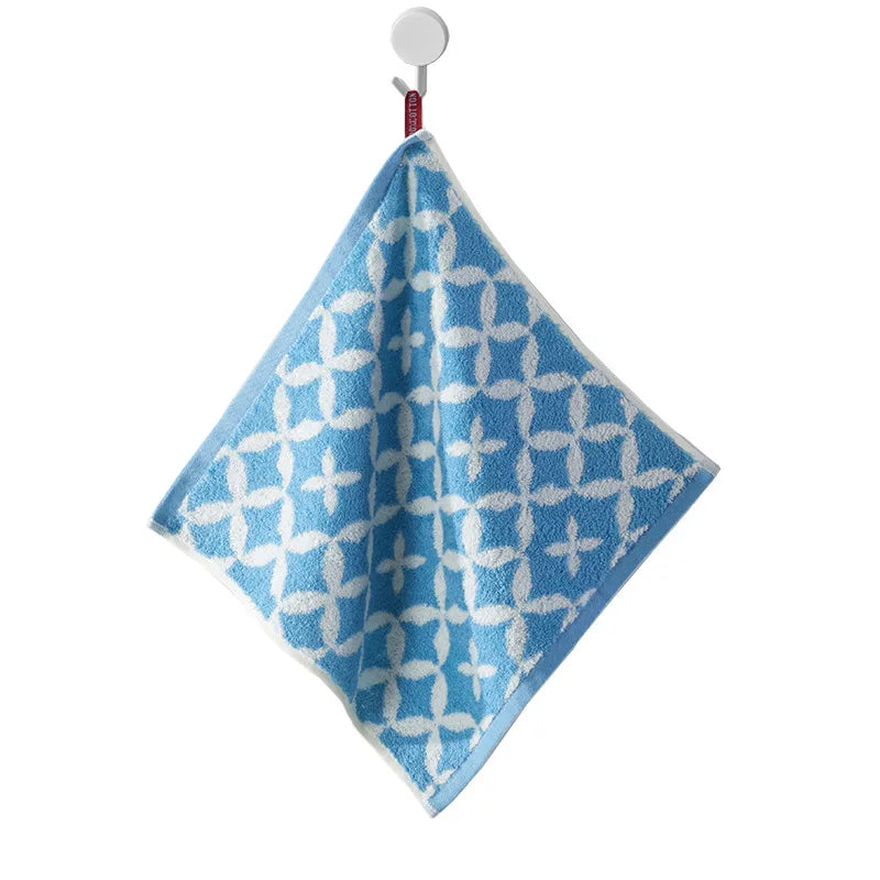 3-Piece Soft Absorbent Cotton Jacquard Bath Towel Set