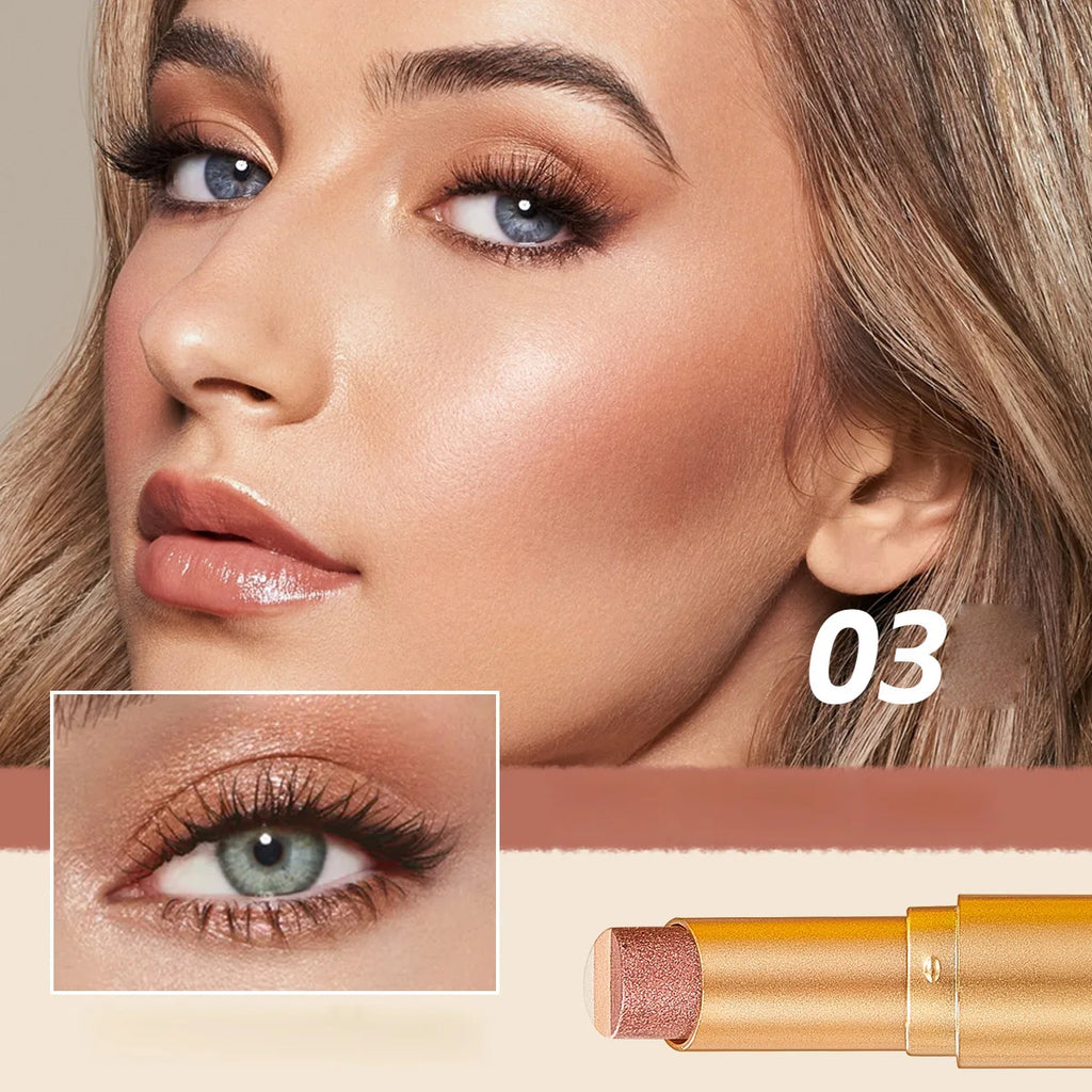 Three-Tone Gradient Eyeshadow Stick for Beginners