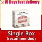 Comfortable Realistic Silicone Smile Dentures for Adults