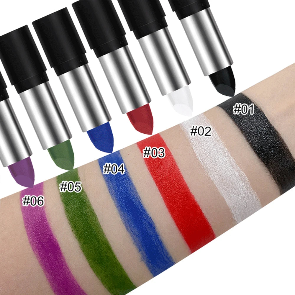 Waterproof Face and Body Paint Sticks for Cosplay and Parties