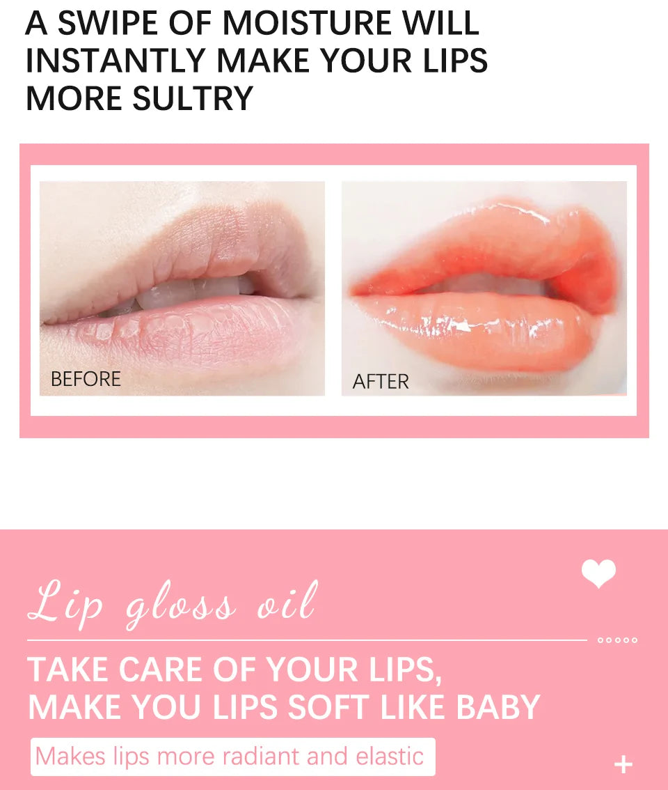 Hydrating Crystal Jelly Lip Glow Oil