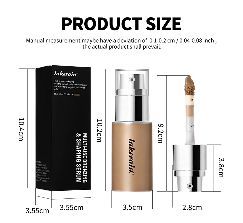 Multi-Use Bronzing and Shaping Serum for Natural Glow