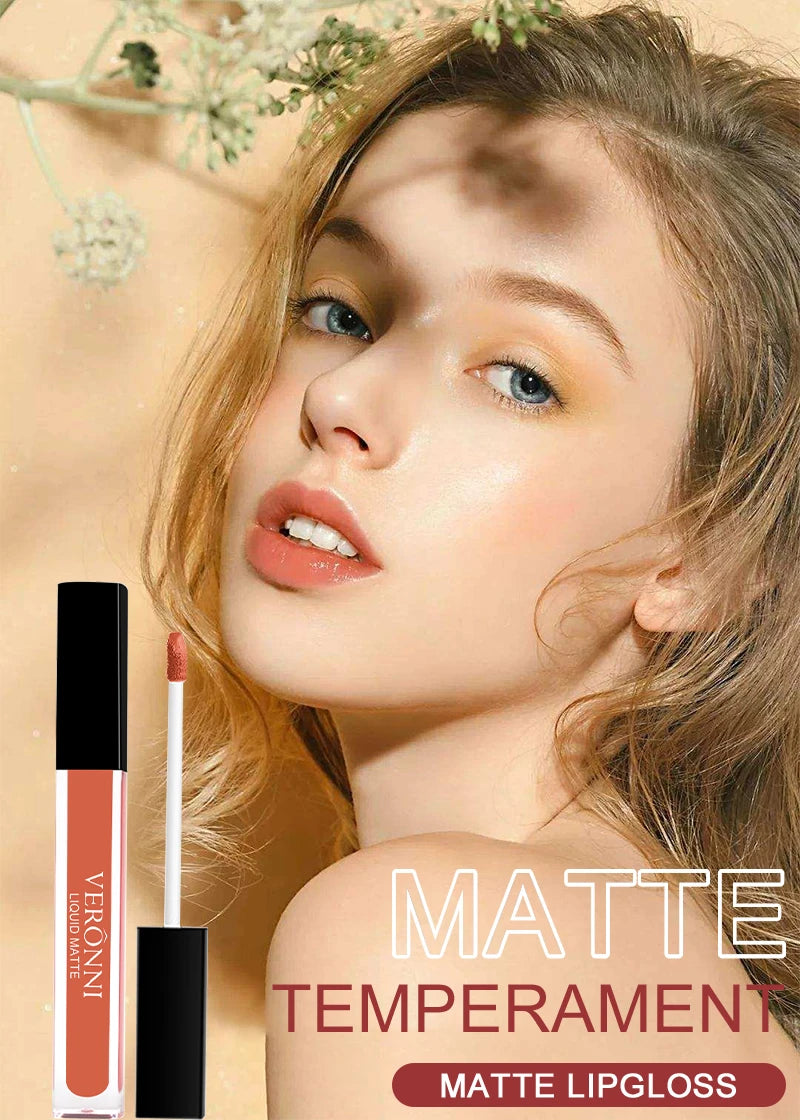 Waterproof Matte Liquid Lipstick Long-Lasting Lip Gloss