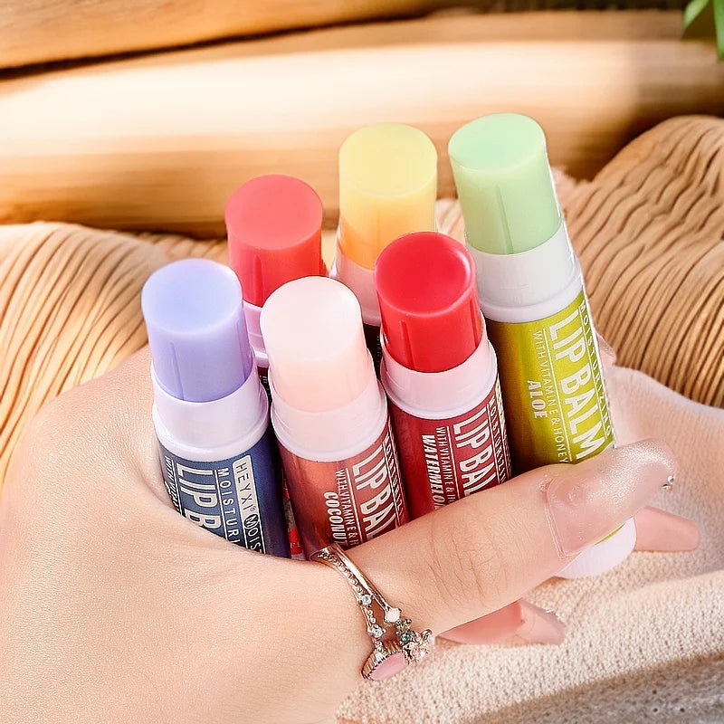 24-Piece Fruit Flavored Moisturizing Lip Balm Set