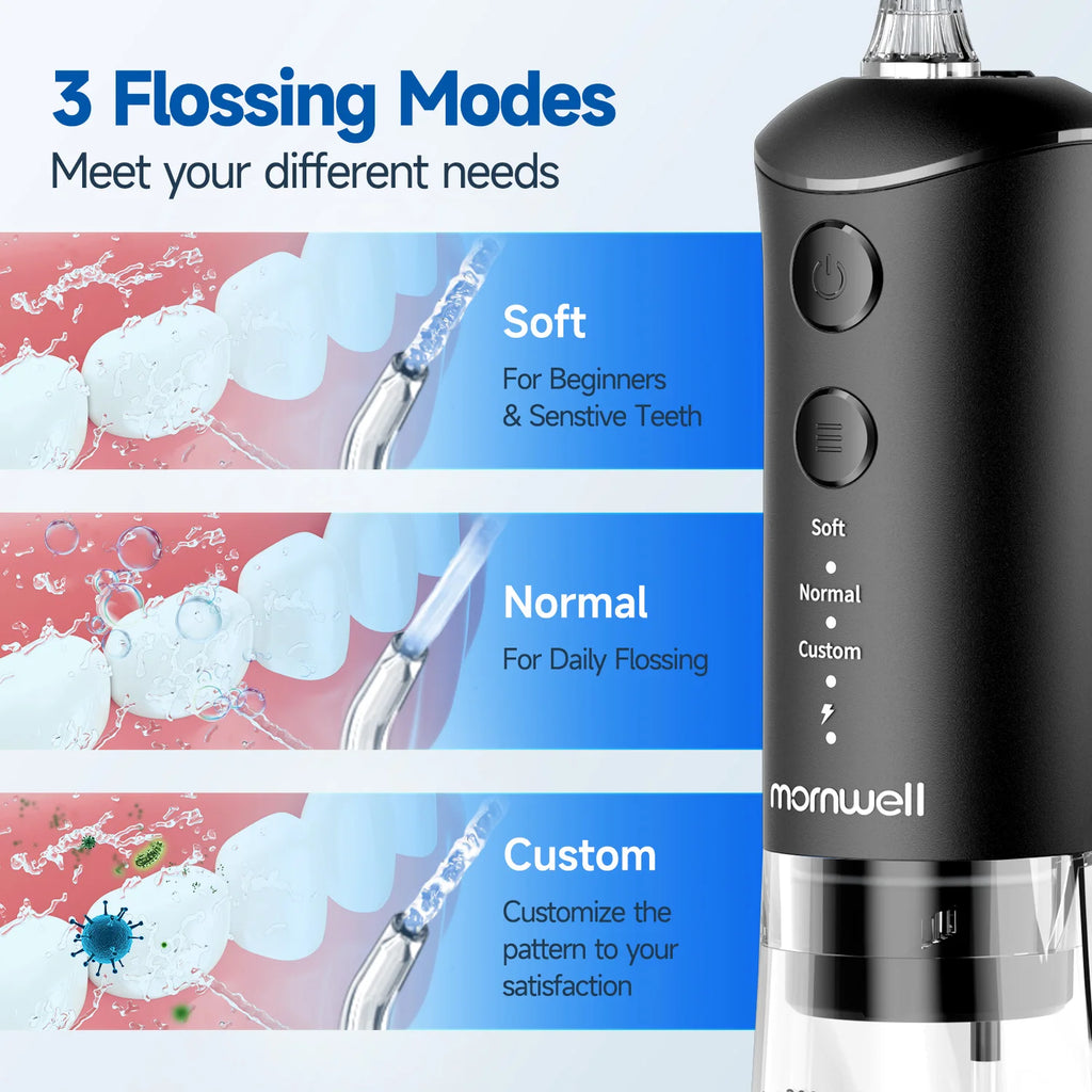 Professional Electric Toothbrush and Water Flosser Oral Care Kit