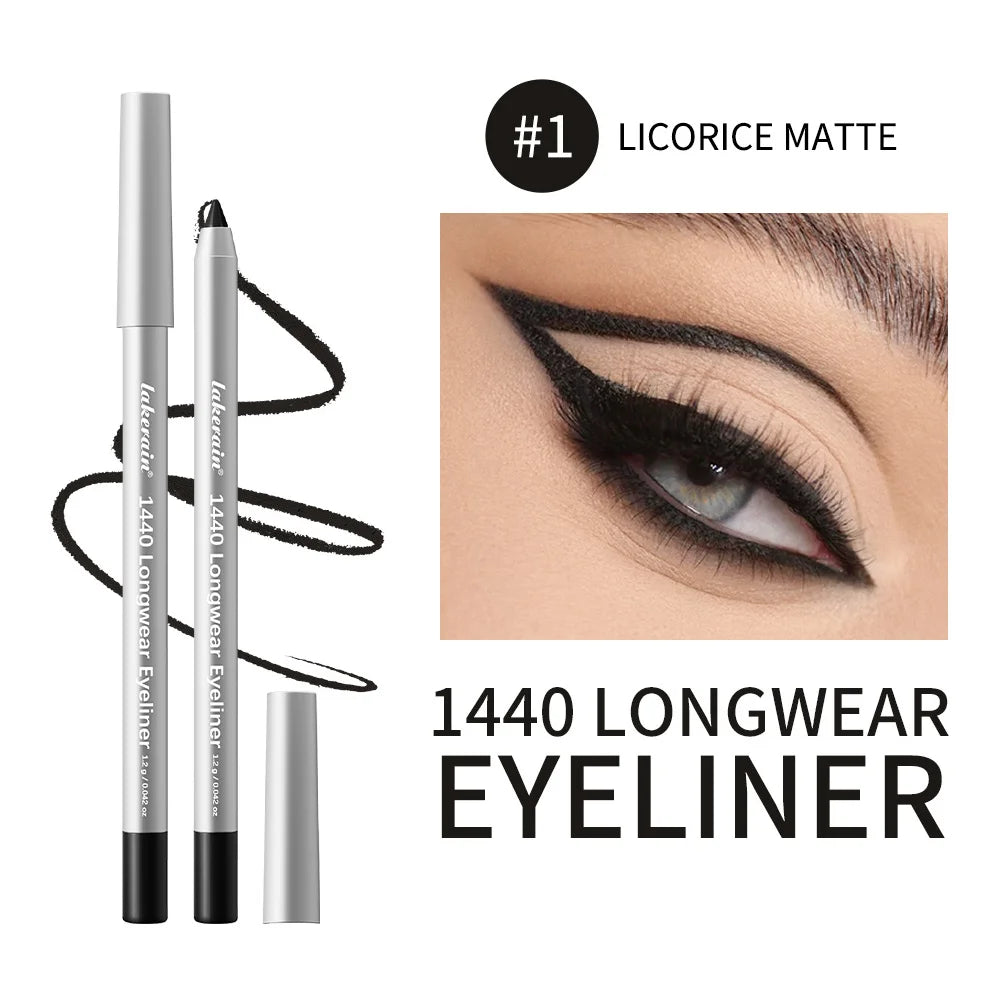 Waterproof Long-Lasting Smudge-Proof Eyeliner Pencil - 25