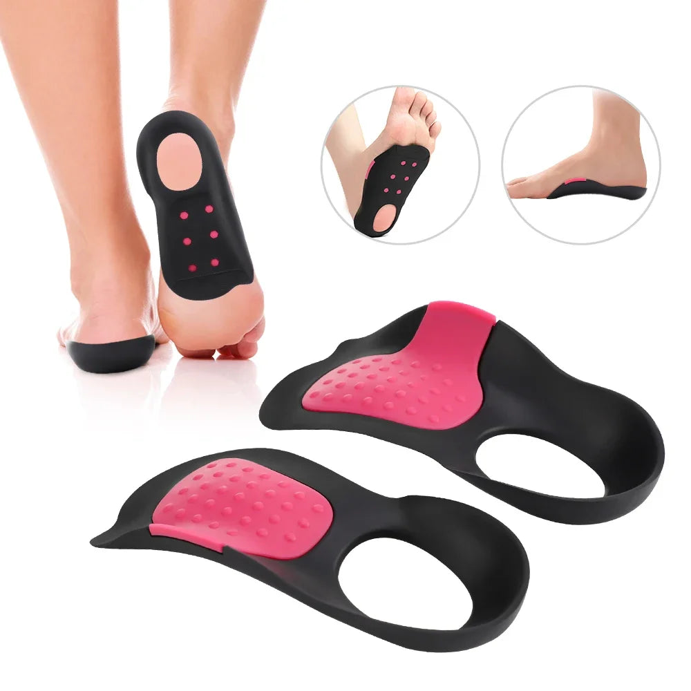 Orthopedic Arch Support Insoles for Flat Feet Correction - 1