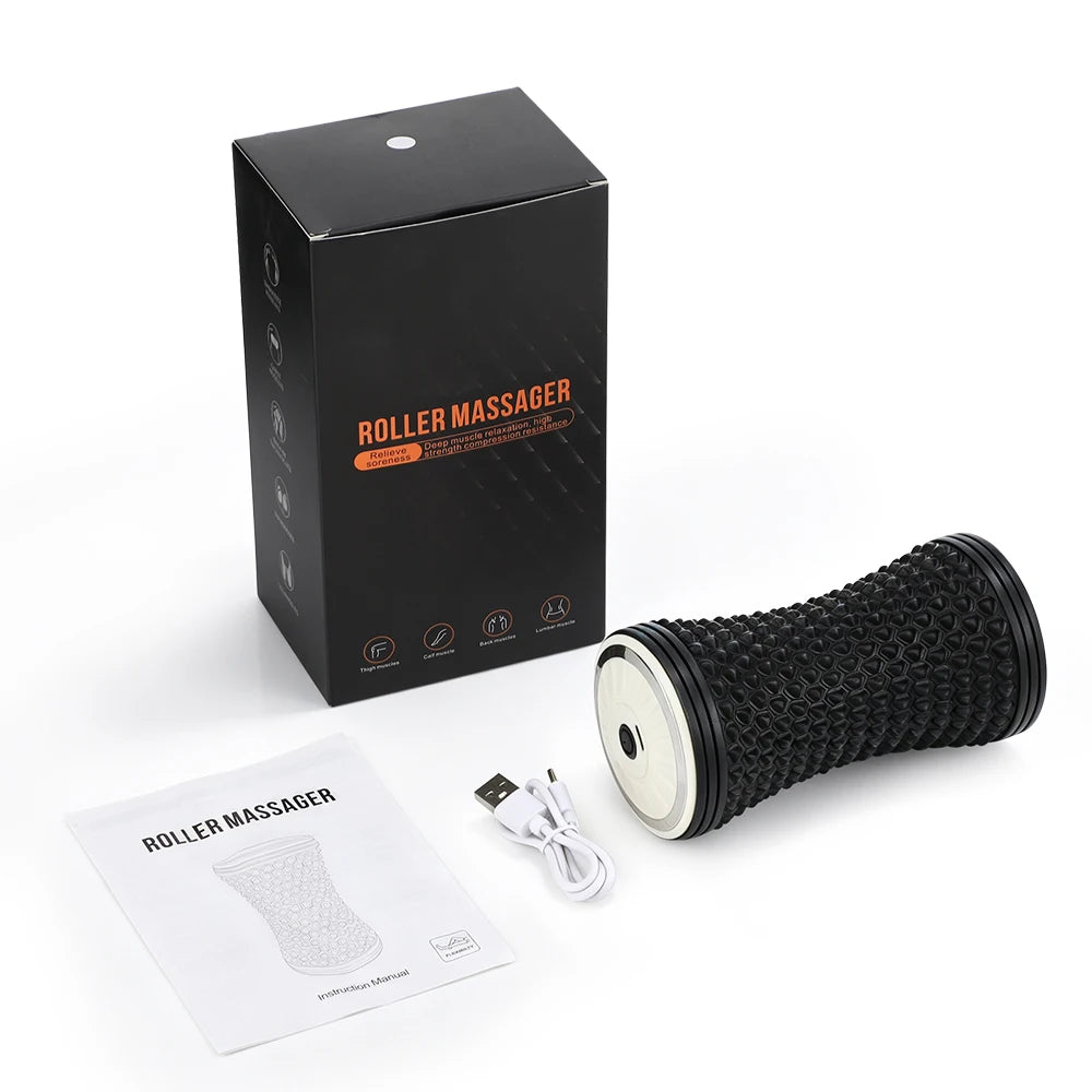 Electric Vibrating Muscle Recovery Massage Roller