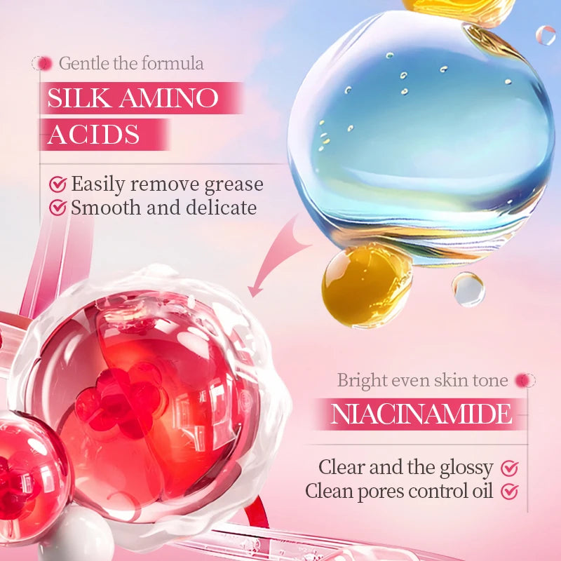 Rose Amino Acid Gentle Facial Cleansing Mousse