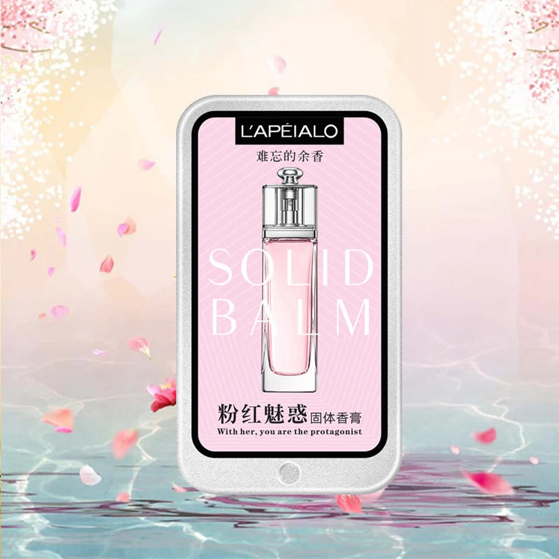 Long-Lasting Portable Solid Perfume Balm for Women