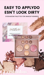 All-in-One Travel Makeup Palette for Face and Eyes