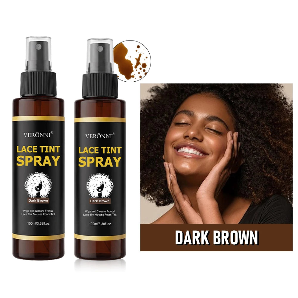 Waterproof Lace Tint Spray for Wigs and Lace Closures