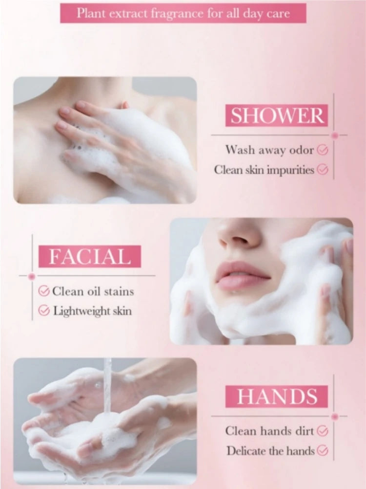 Hydrating Rose Milk Cleansing Soap for Soft Glowing Skin